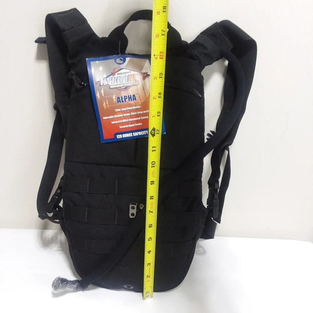 Skilcraft Hydramax Alpha Hydration Pack 120oz MOLLE Attachment System Adj Straps